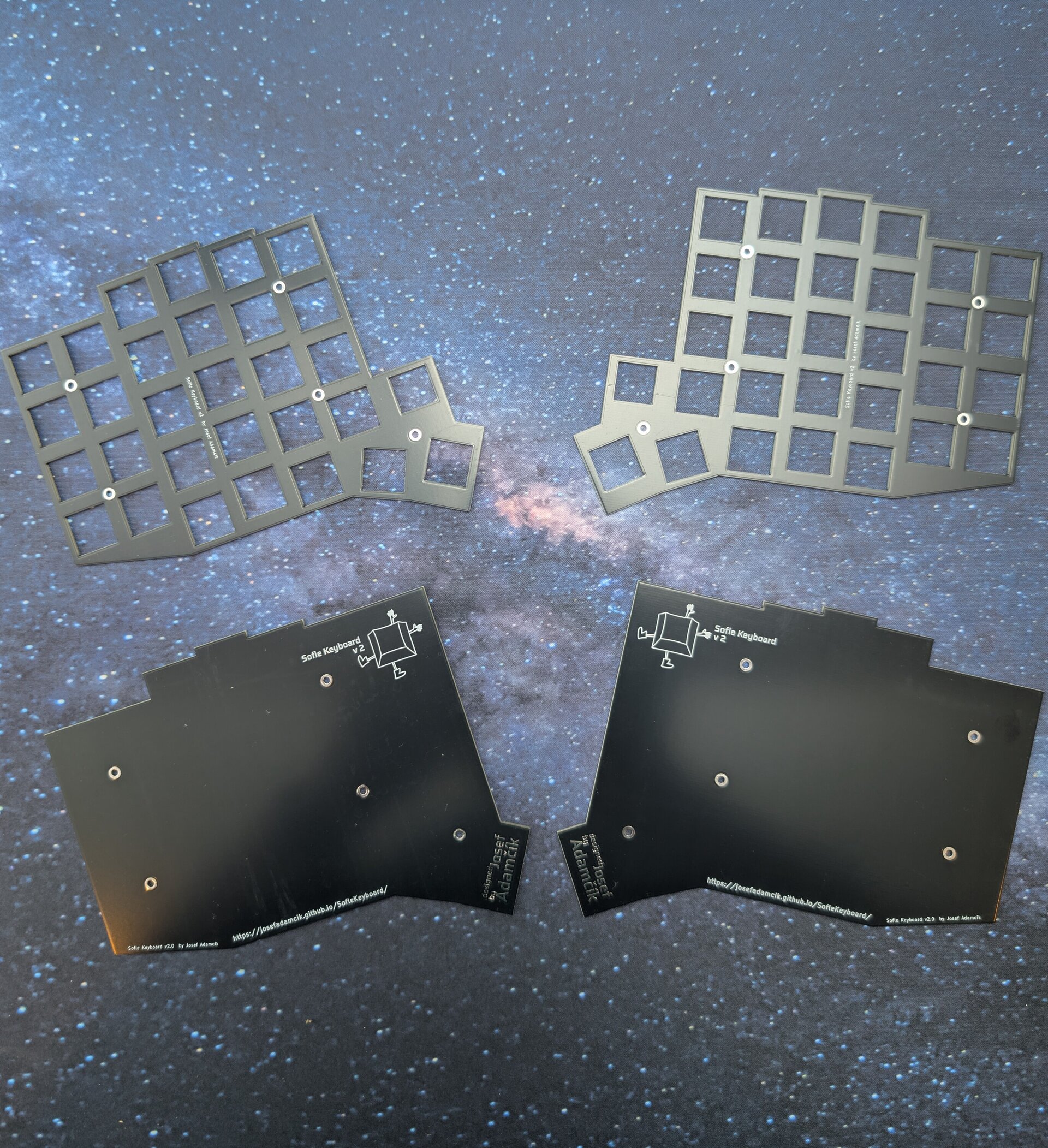 Kit SofleV2 Split Ergonomic Hotswap - 5